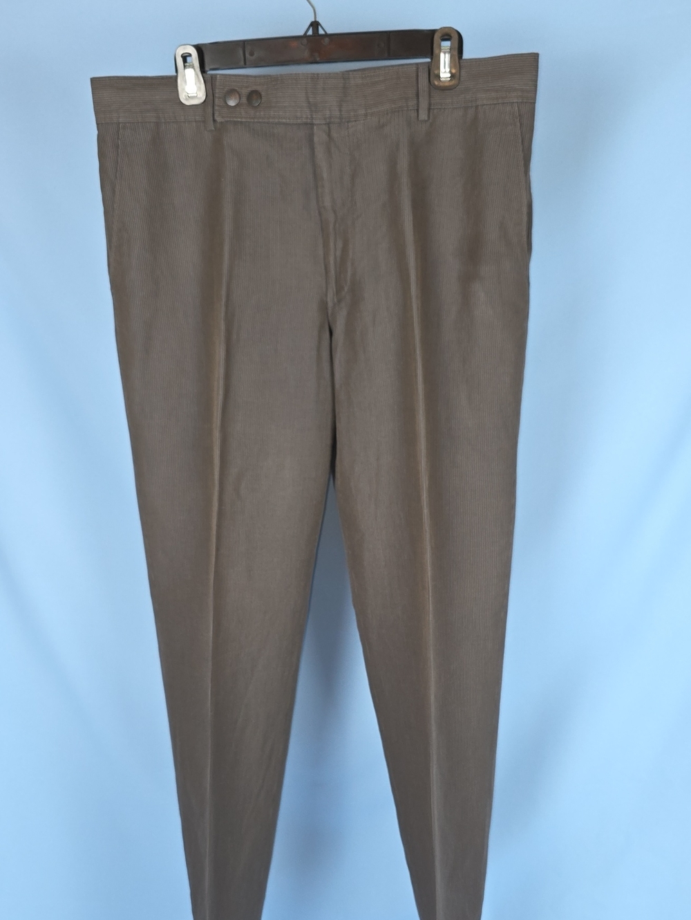 John Varvatos 36 Italian Chino Pants in Dark Tan
